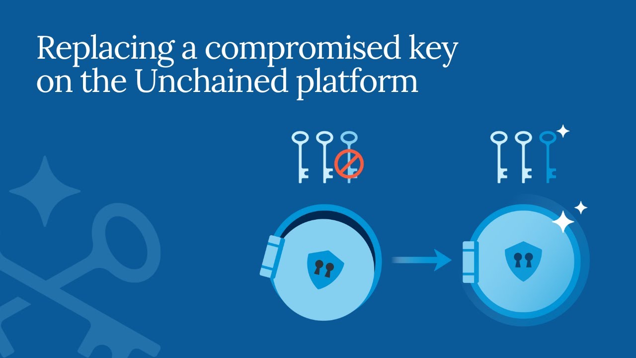 How to replace a lost key in an Unchained bitcoin vault
