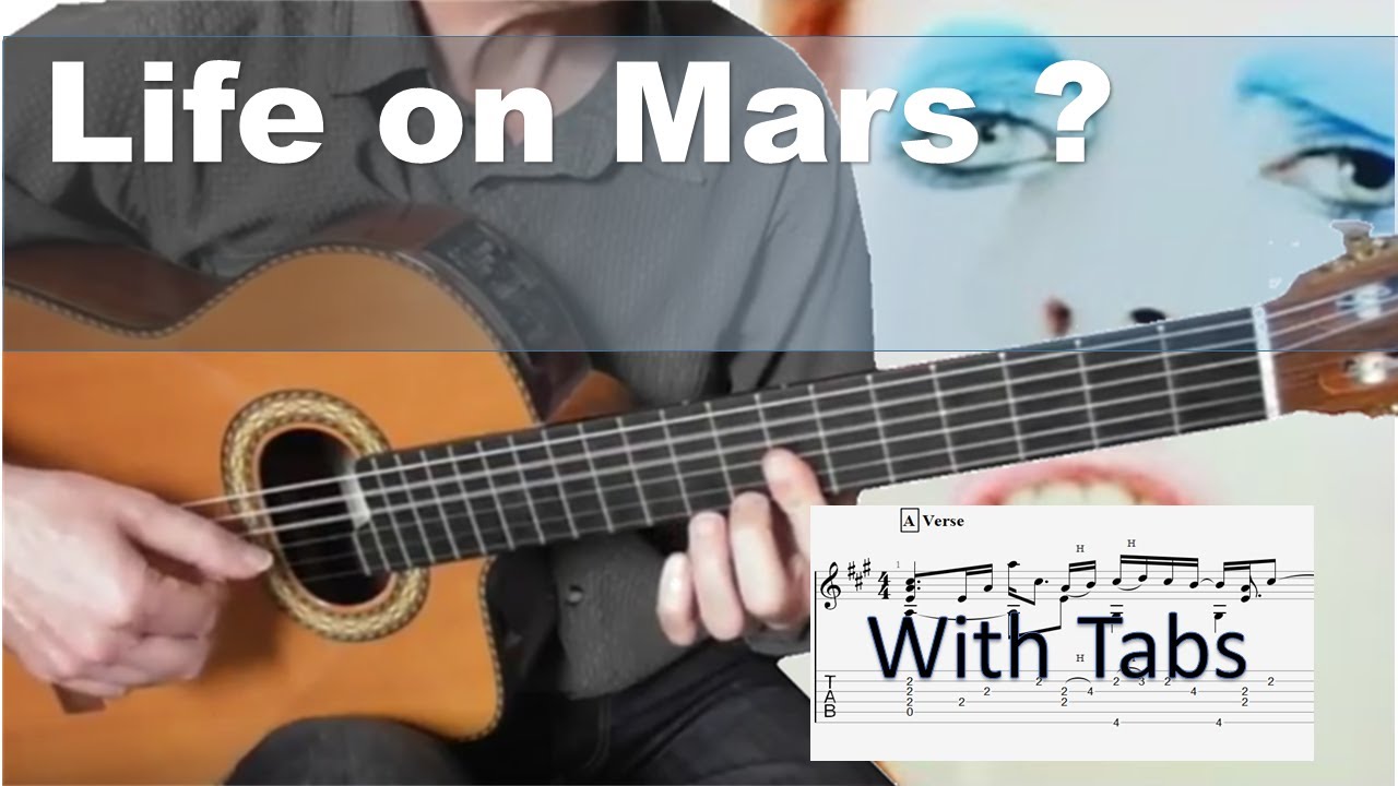 Life on Mars ? - David Bowie - Solo fingerstyle guitar