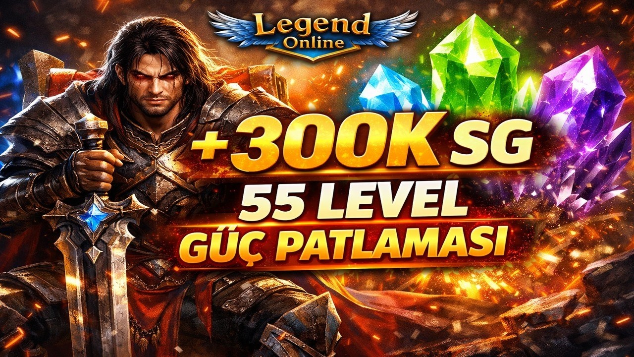 🔥 55 Level UP +300K SG! Bu Hesap Durmuyor!