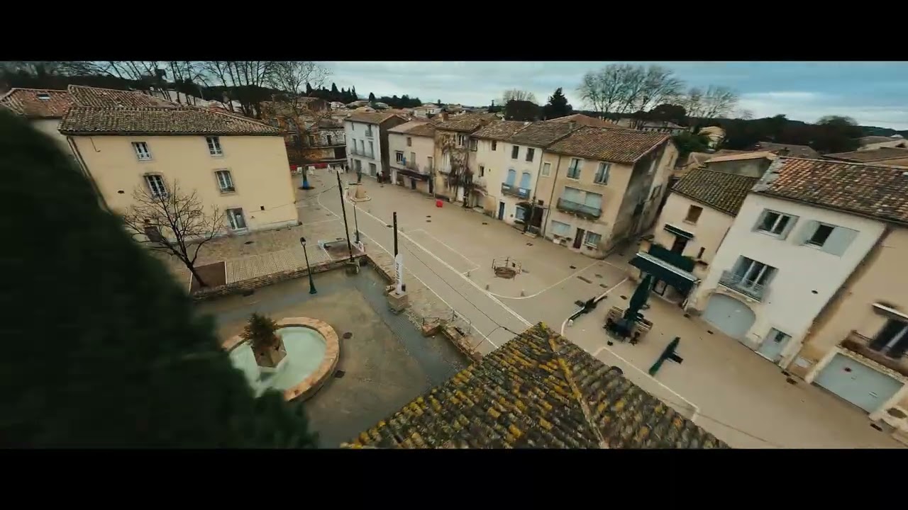 Video Lavérune vue du ciel