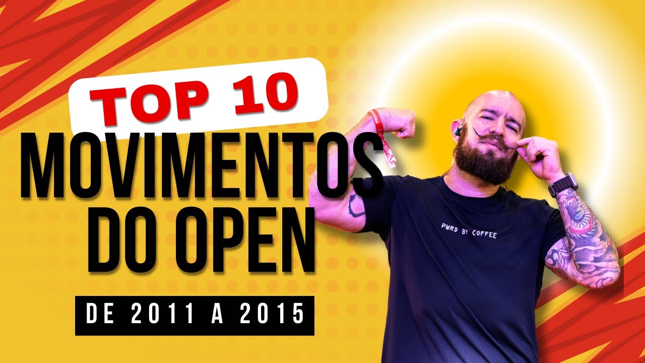 Análise to TOP10 movimentos que mais apareceram no CrossFit Open de 2011 a 2025