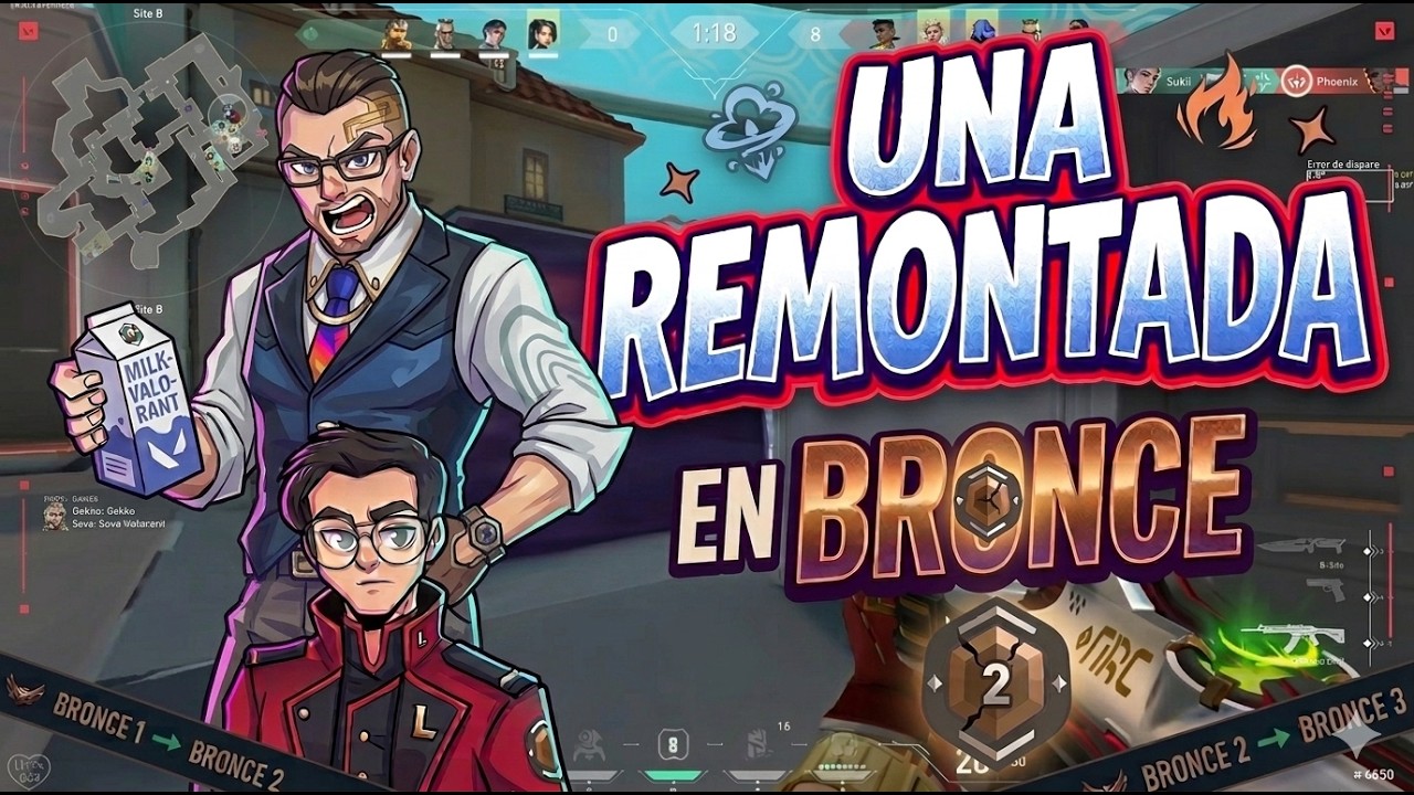 remontada en bronce