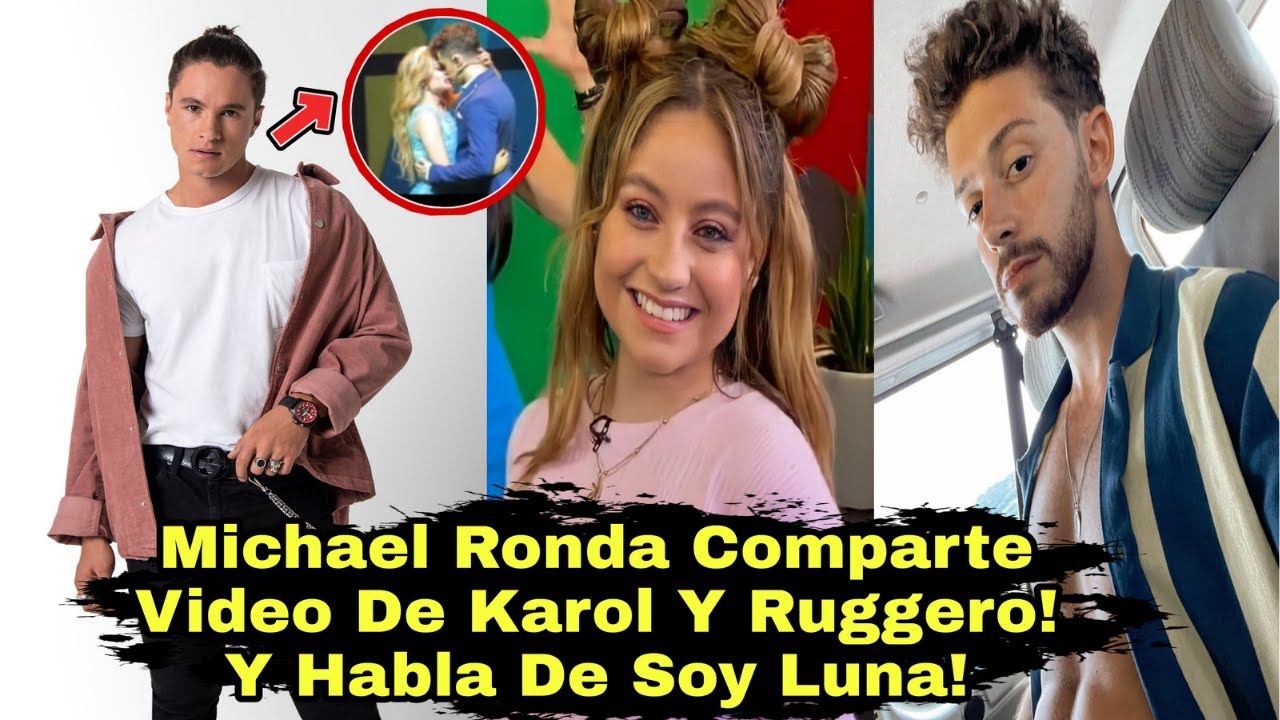 Michael Ronda Comparte Video De Karol Sevilla Y Ruggero Pasquarelli Besándose En Show En Vivo