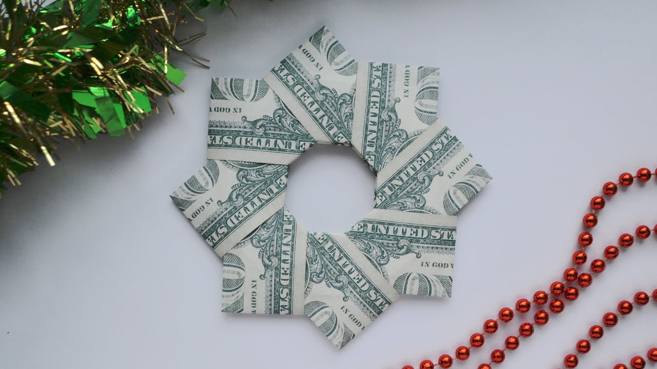 Nice MONEY WREATH 