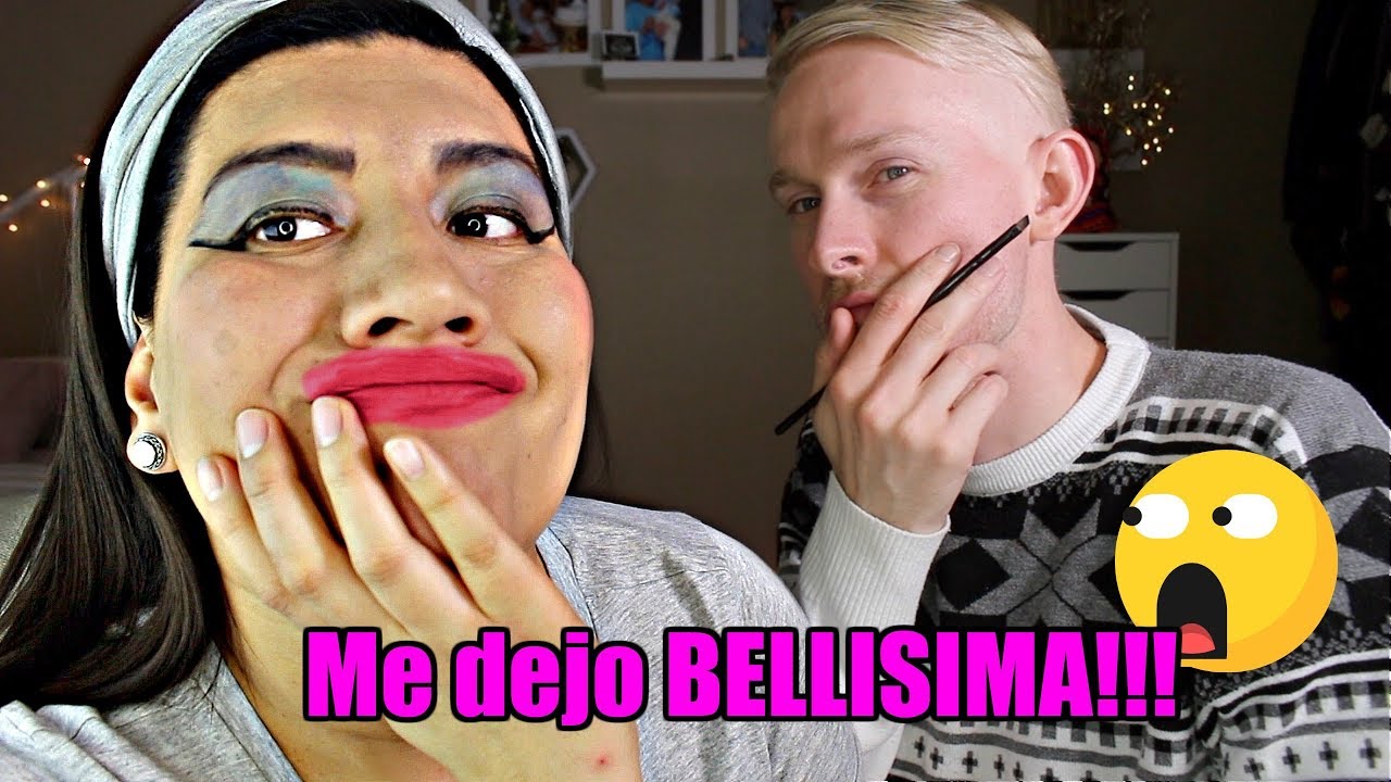 🤷🏼‍♂️ Mi esposo me maquilla