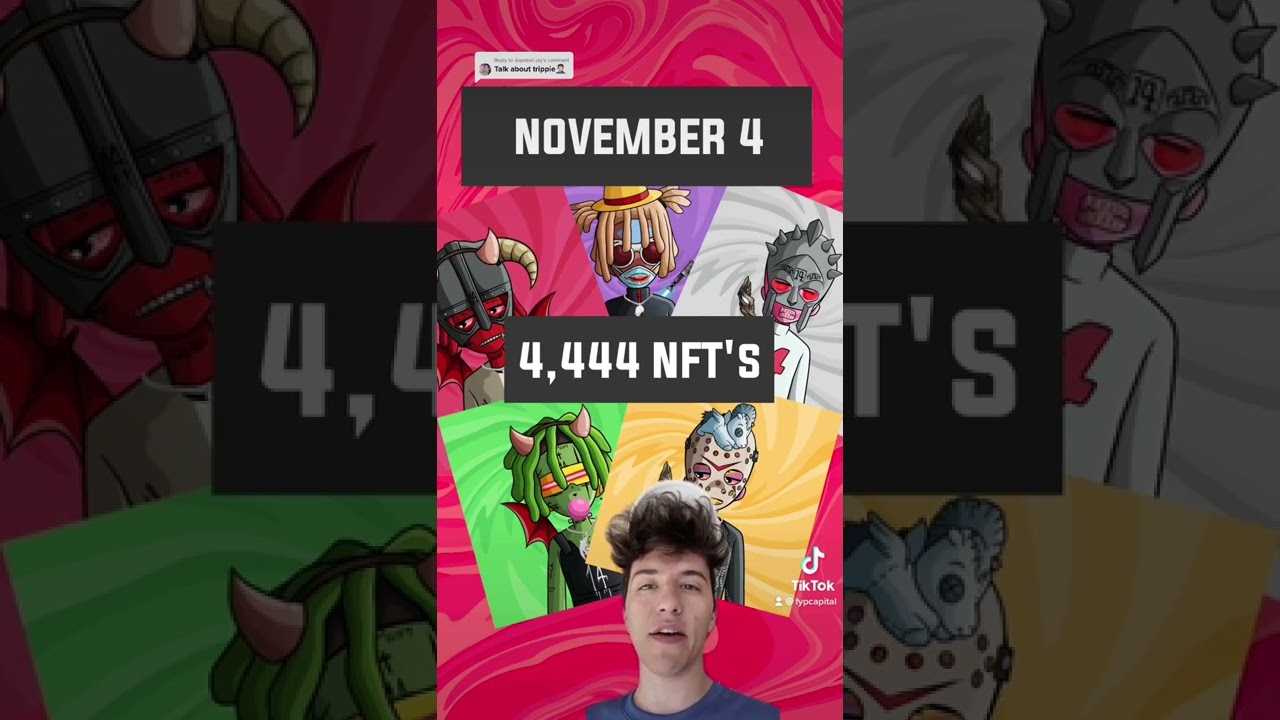 How trippie redd made millions with an NFT drop #nft #trippieredd #crypto
