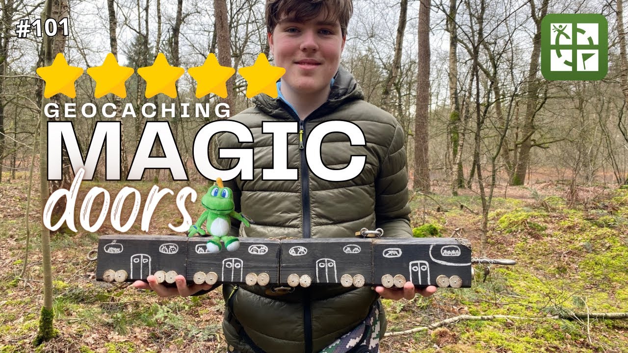 GEOCACHING  MAGIC DOORS HEBBES! #101