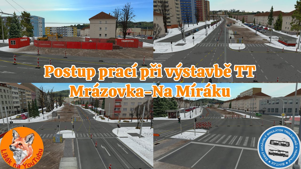 Simt Simulator - Výstavba TT Mrázovka-Mírák - Postup prací - 92. den od zahájení s povídáním