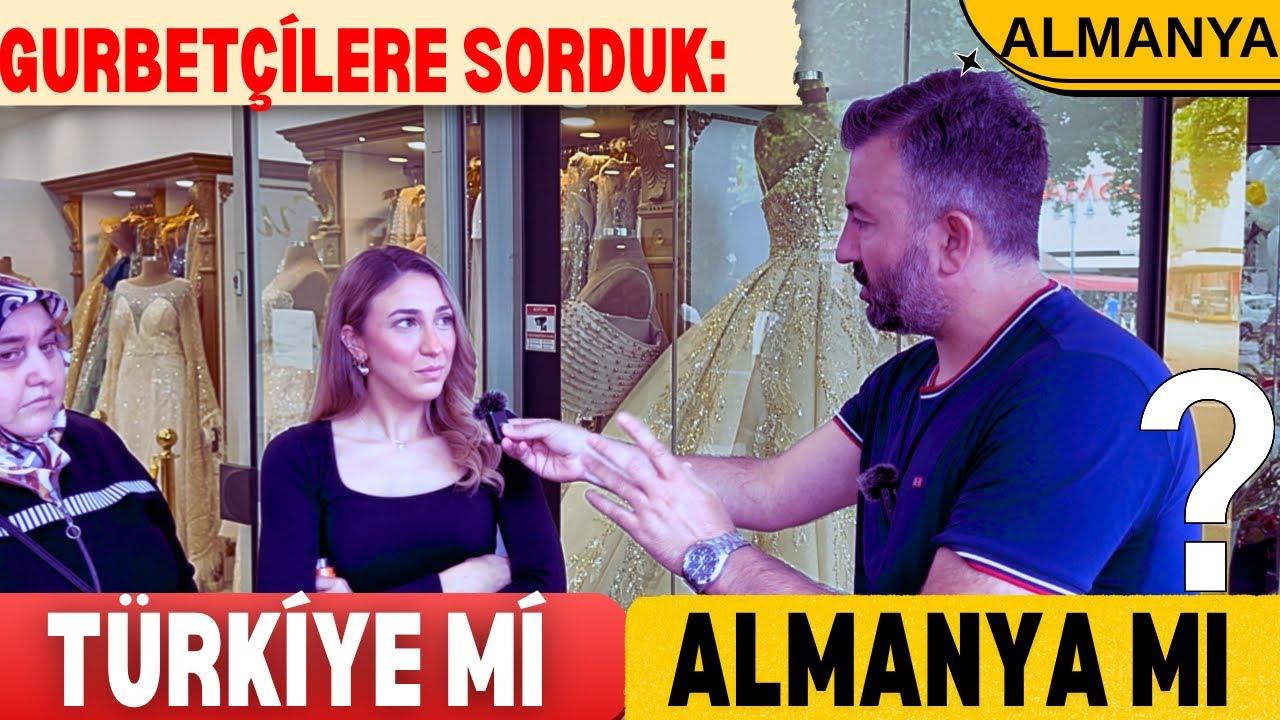 GURBETÇİ KENDİNİ HANGİ ÜLKEYE AİT HİSSEDİYOR | Almanya Duisburg’ta Sokak Röportajı 2025 #almanya
