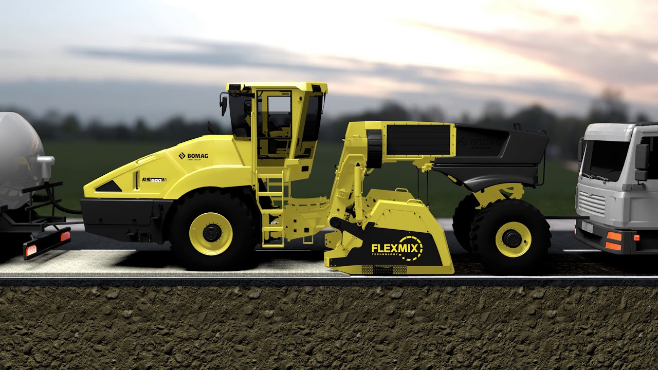 BOMAG Recyclers & Stabilizers I Water and bitumen emulsion system