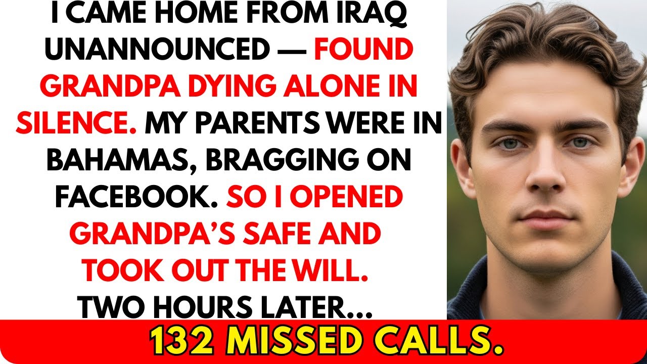 I Saw My Grandpa Dying Alone After Returning From Iraq Suddenly — While My Parents Were Partying...