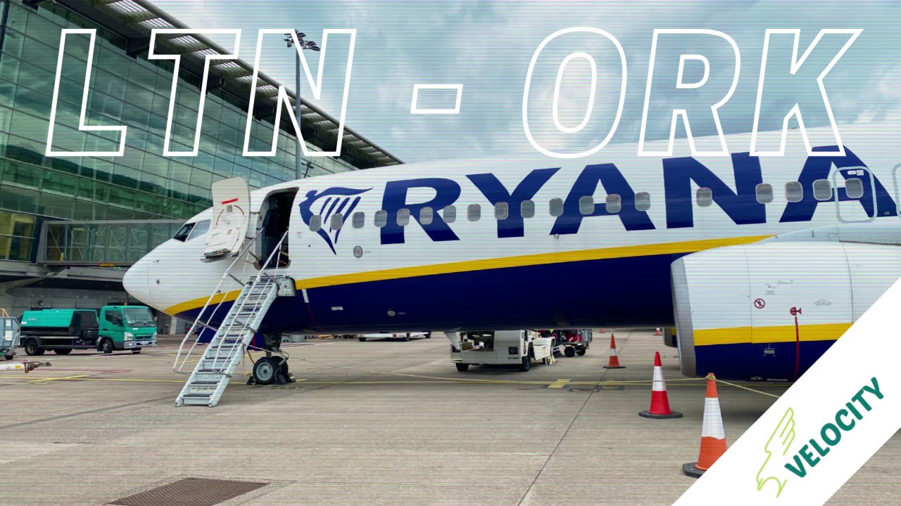 [Full Flight 4K] Ryanair · London Luton to Cork · Boeing 737-8AS · EI-EBK