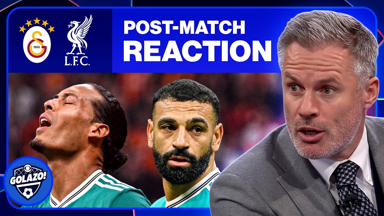 Jamie Carragher Reacts To Liverpool's LOSS Against Galatasaray 😬 | UCL Today