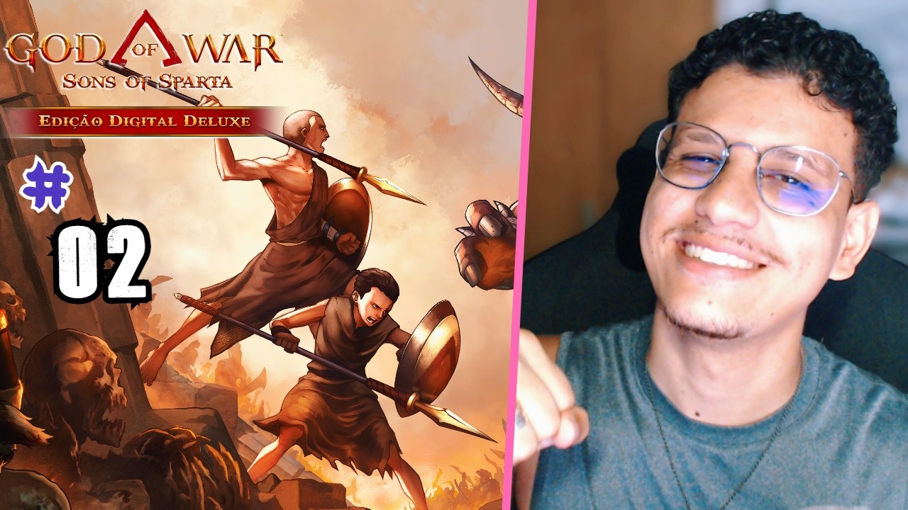 🔴 LIVE | GOD OF WAR SONS OF SPARTA #02 – O JOVEM SOLDADO ESPARTANO ESTÁ DE VOLTA! 🔥