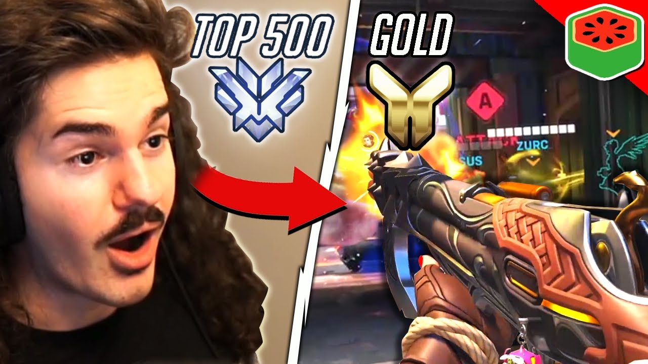 Top 500 DPS Reacts to my BEST Ashe game | Overwatch 2