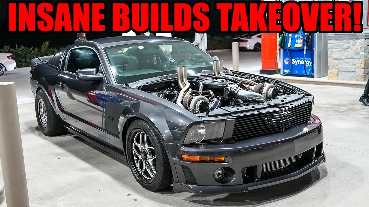 WILD STREET RACERS TAKEOVER CAR MEET! (INSANE BUILDS + FULL SENDS!)