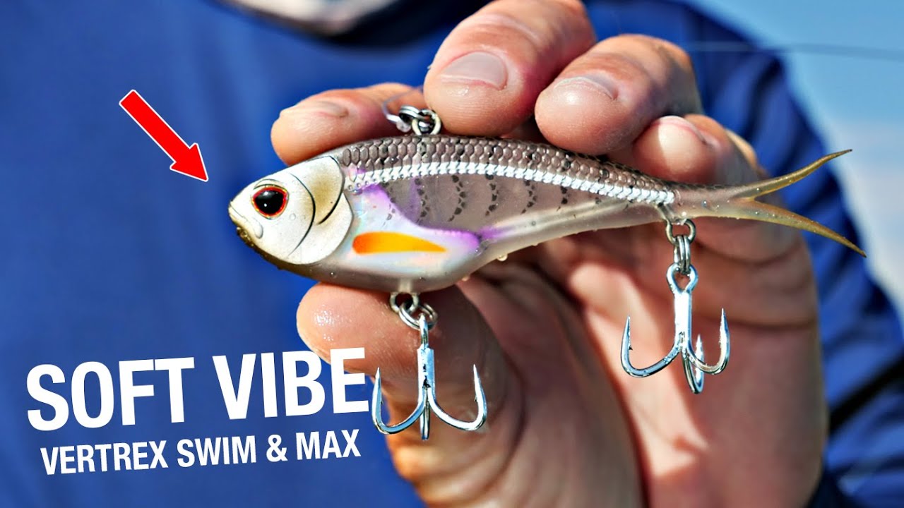 Эти приманки съедают всё! | как использовать SOFT VIBES | Vertrex Max и Vertrex Swim - Nomad Design