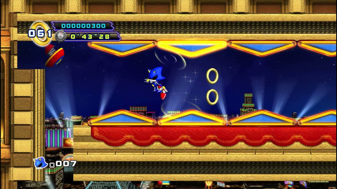 Sonic 4: Episode Metal -- Metal Sonic in Casino Street Act 3