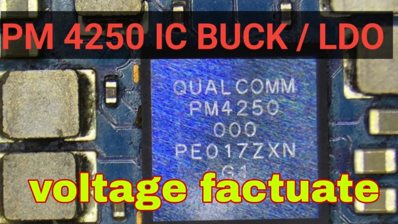 MOTO E7 PLUS DEAD SOLUTION POWER IC (PM 4250)BUCK LDO VOLTAGE FECTUATE  @gmtechacademy
