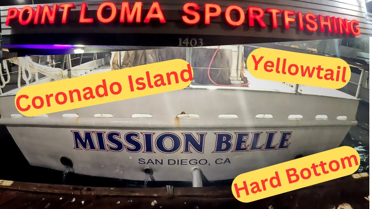 Yellowtail Fishing @ Coronado Islands, Mission Belle Sportfishing Point Loma San Diego Ca