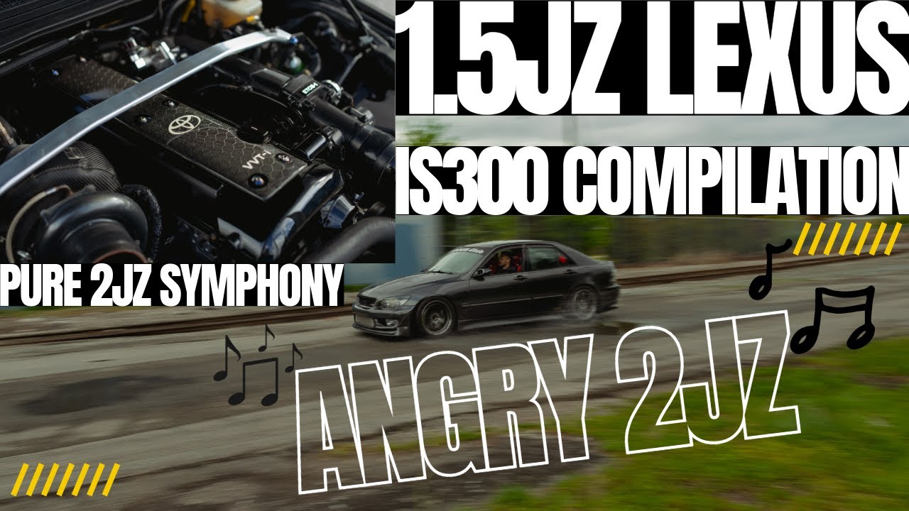 Unleashing Pure 2JZ Symphonies: 1.5JZ Lexus IS300 Compilation