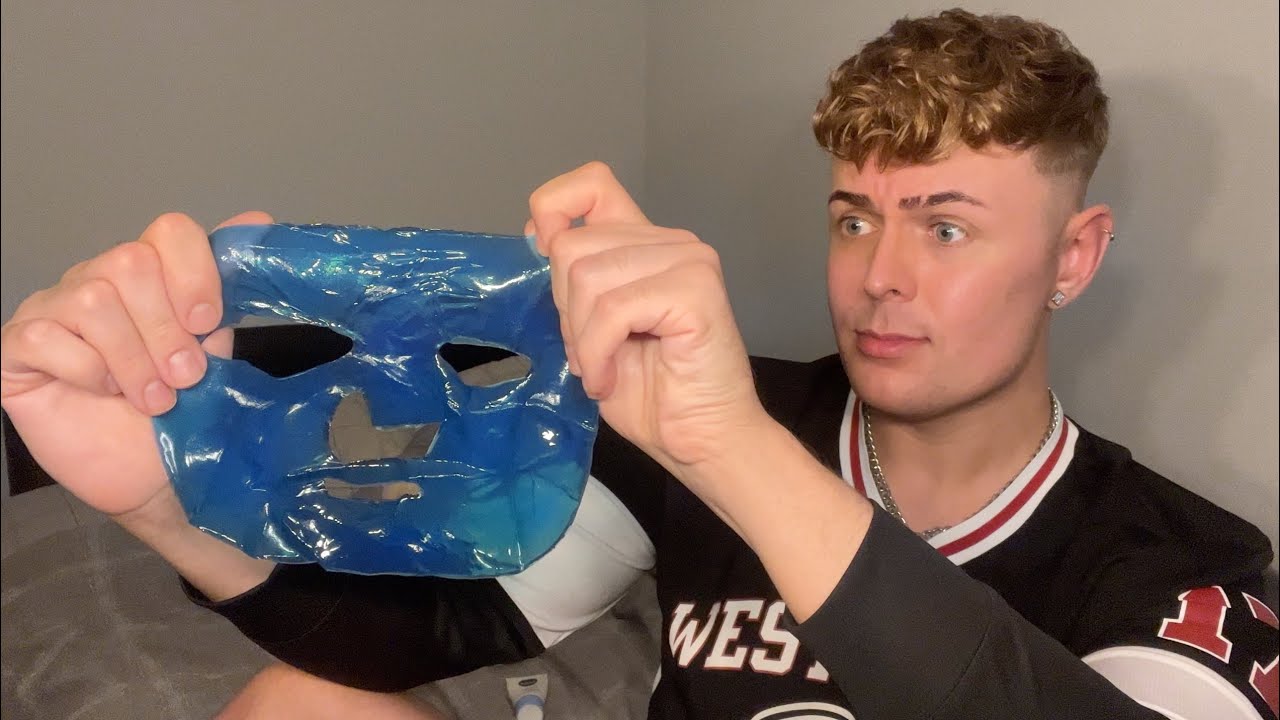 ASMR Clueless Boyfriend Does Your Skincare [Up close and personal]
