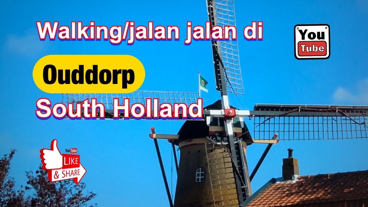 Walking to OUDDORP Center - The Netherland ll Celly Andriani