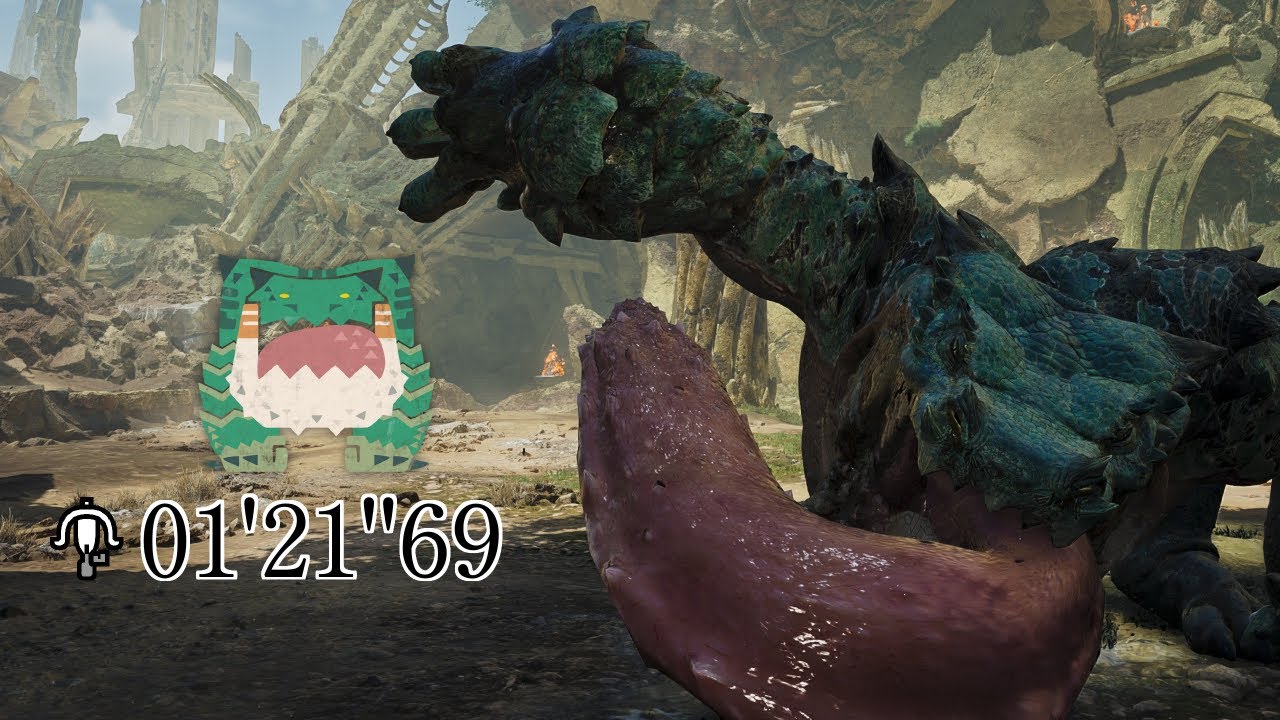 Arena Chatacabra【MHWilds】Light Bowgun Solo 1'21