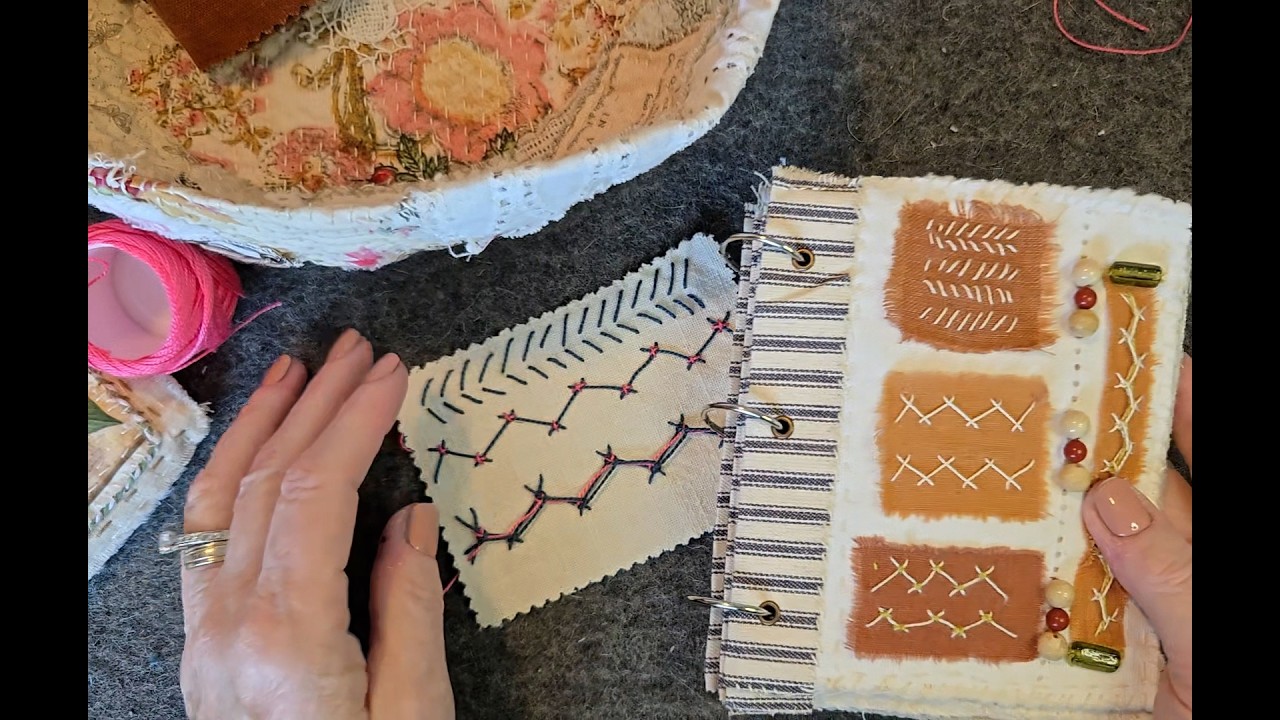 Monthly Stitch Library: Exploring the Herringbone Stitch & Variations | Everland by Jill