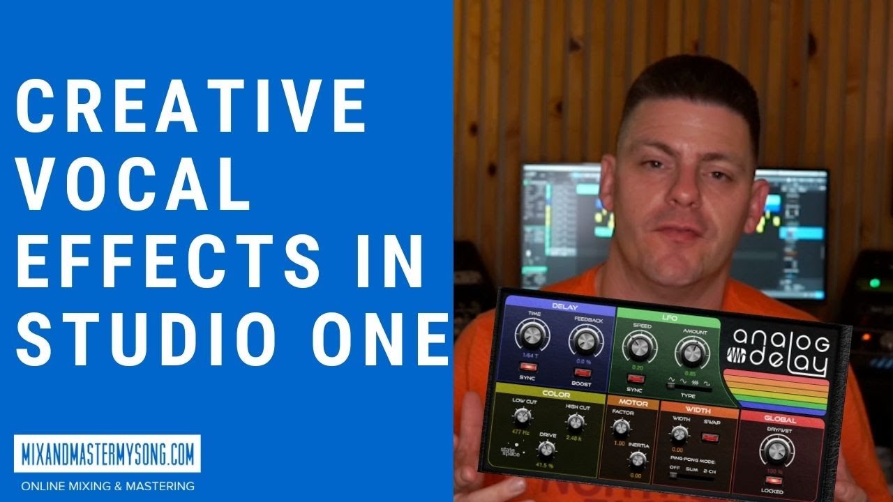 Creative Vocal Effects In Presonus Studio One