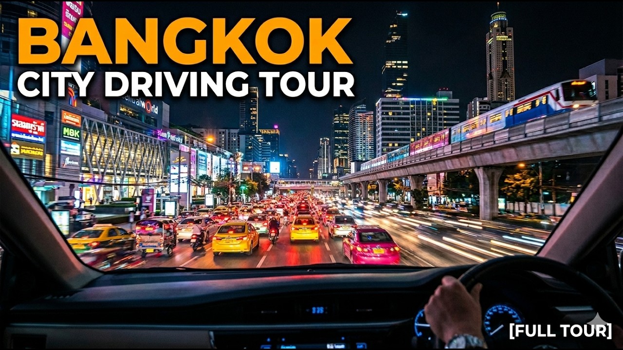 Bangkok City Driving Tour, central Bangkok