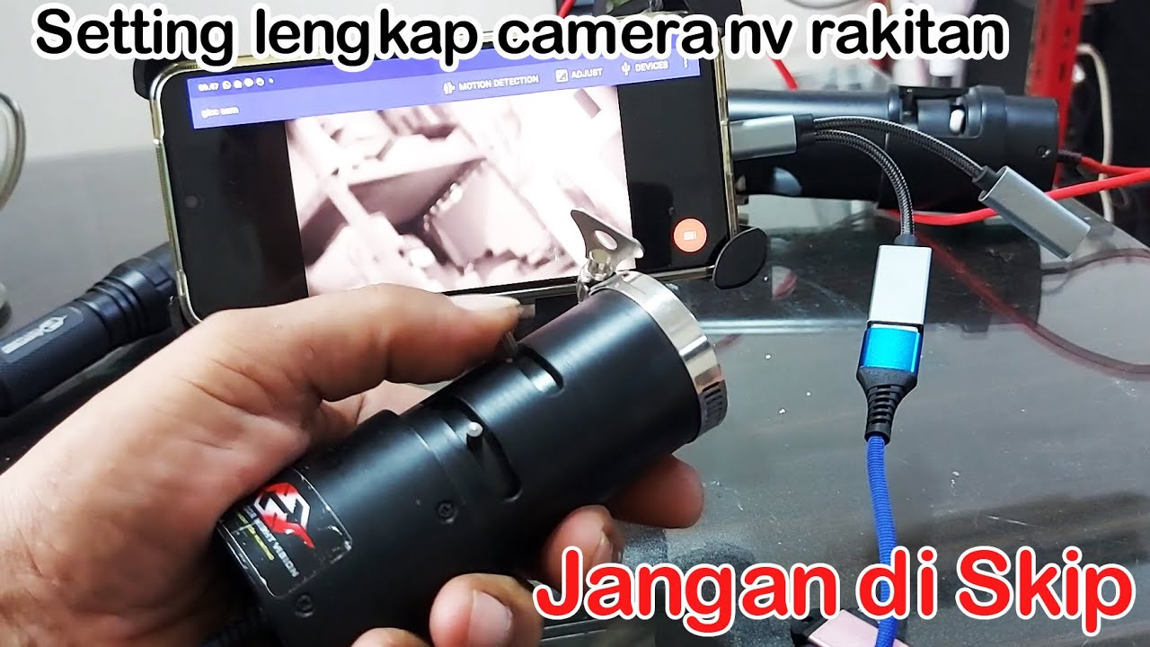 Settingan lengkap,menggunakan camera nv untuk di darat dan untuk maser ikan, aventador night vision
