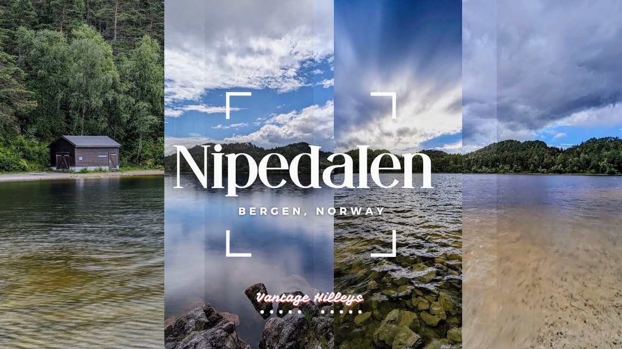 Nipedalen | Bergen | Norway | Walking | Summer | 2024  | [4K]