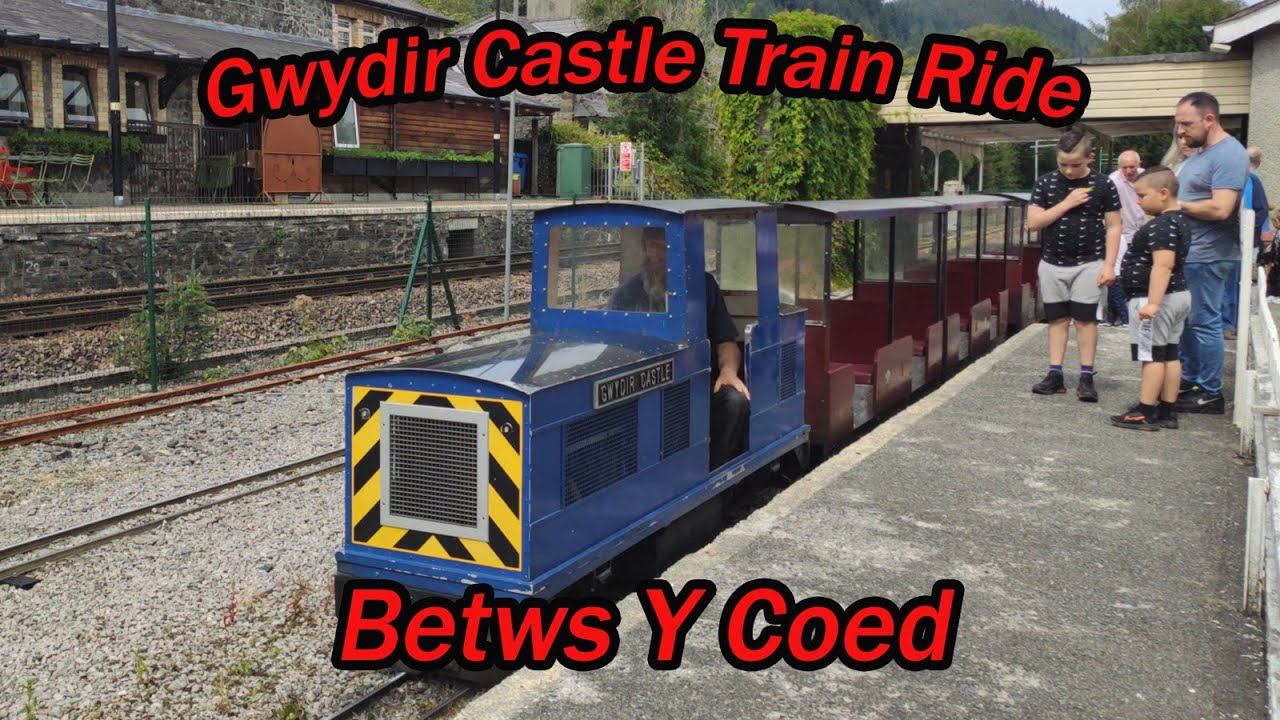 Gwydir Castle Mini Train Ride at Betws y Coed
