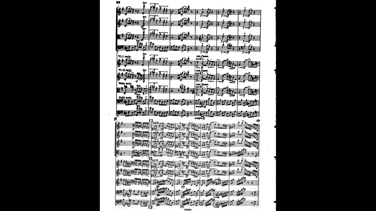 Elgar - Introduction and Allegro for Strings (Score)