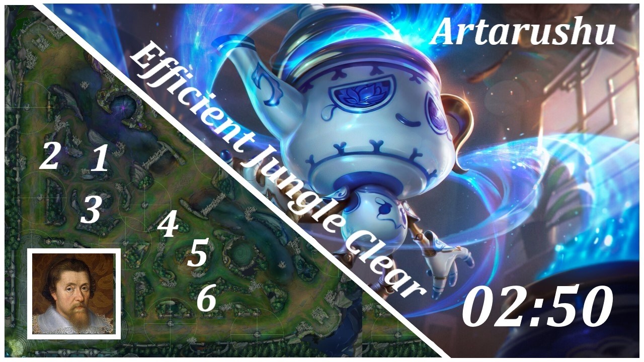 How to: Efficient Jungle Clear - Amumu | 02:50!