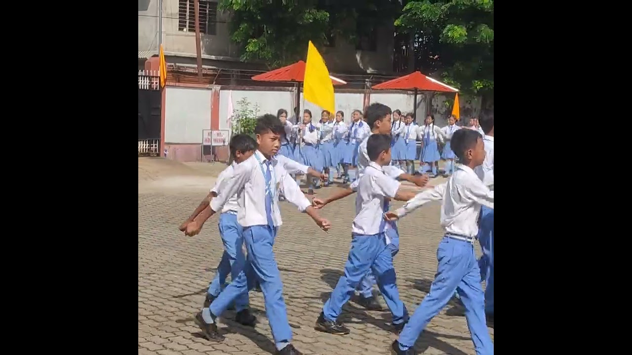 March Past || Students of Stephen Memorial School Tura