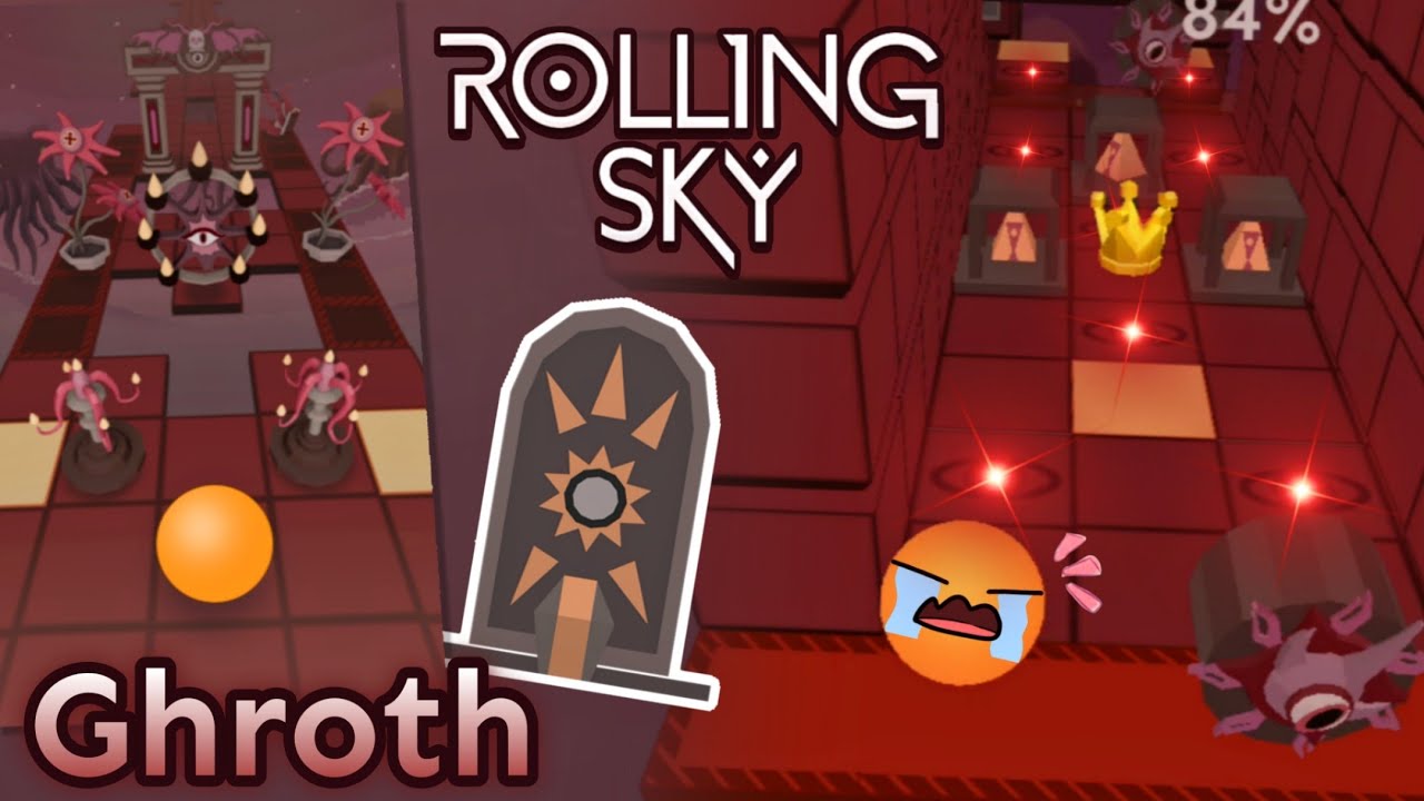 [Принудительная ловушка 👁️] Rolling Sky - Ghroth