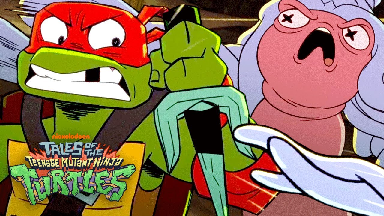 NEW SERIES: Tales of the Teenage Mutant Ninja Turtles | Raph Battles Sea Mutants! 🐙 | Full Scene