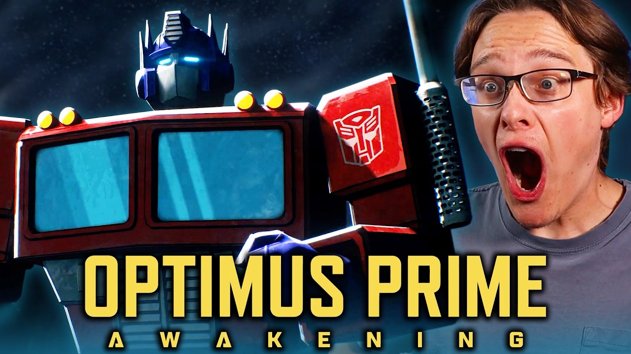 OPTIMUS PRIME AWAKENING Exclusive Clip REACTION!