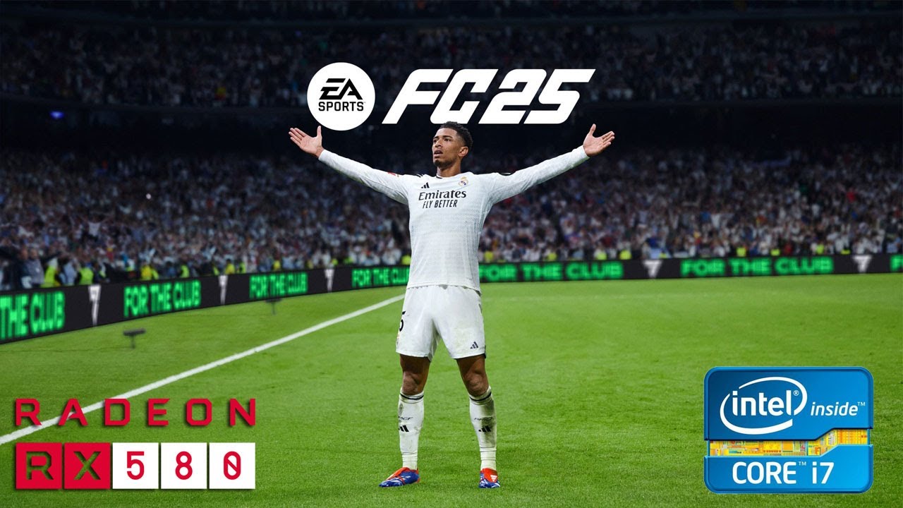 EA Sports FC 25 - RX 580 - i7 3770 - All Settings Tested #FC25 #EAPartner