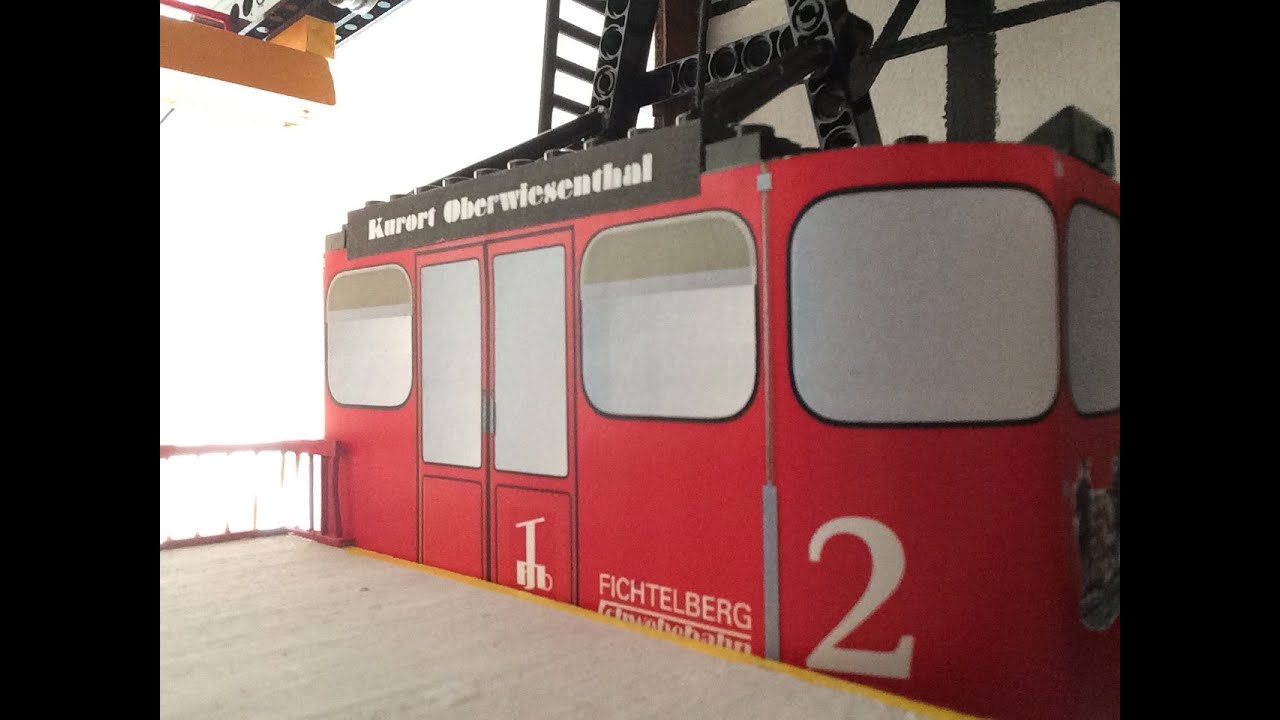Modell Fichtelberg Schwebebahn