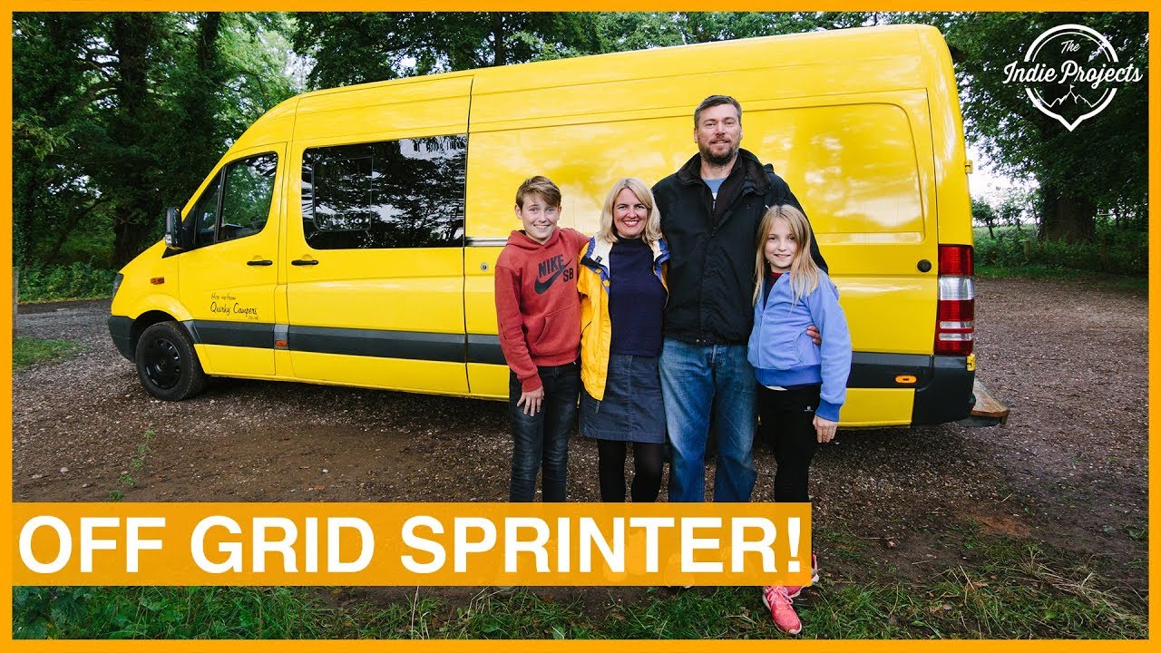 Family's Incredible Self-Build Sprinter Van - VAN TOUR!