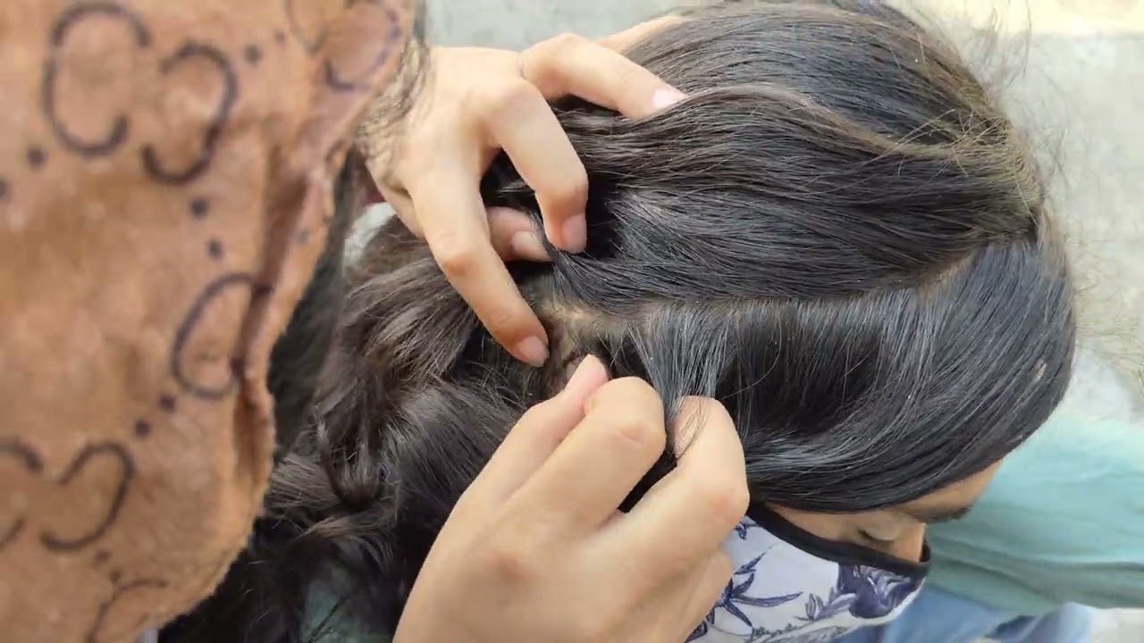 Aqsa did diva samavia hair checking