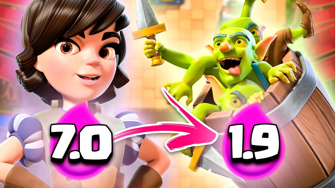 MY DECK GETS FASTER AFTER EACH GAME 😱 - Clash Royale