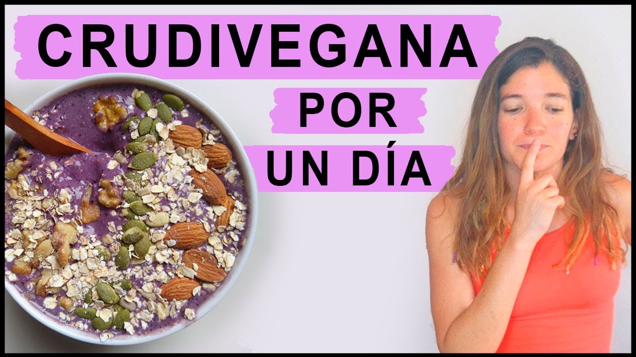 Comí CRUDIVEGANO Por Un Día. Esto Fue Lo Que Pasó | NUTRIRIANA