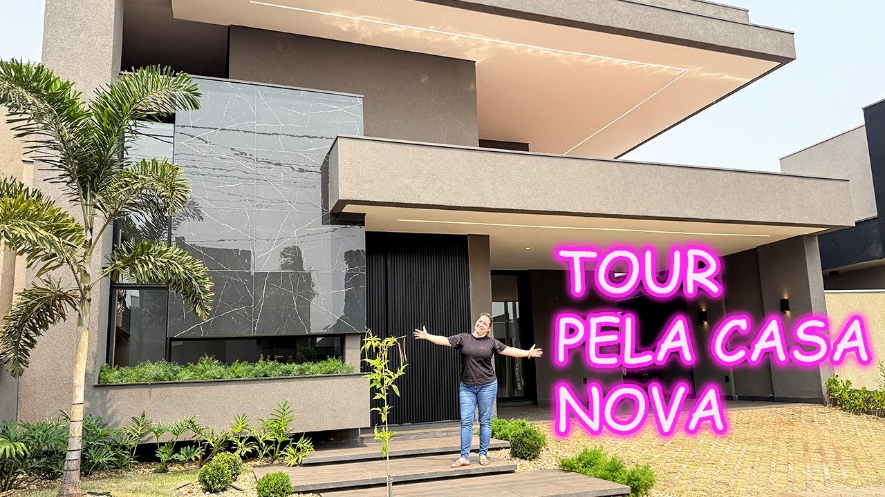 TOUR pela nossa CASA NOVA 🏠