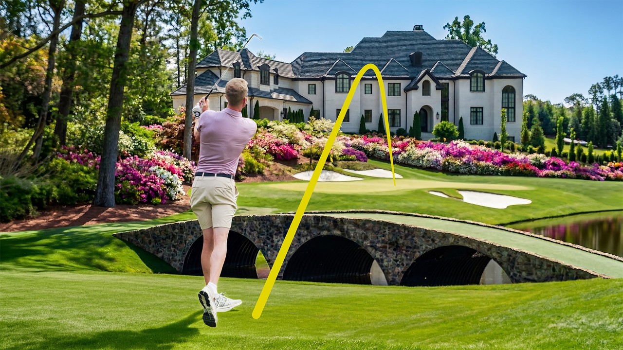 NFL Legend Built a Full-Size Augusta Hole in His Back Yard