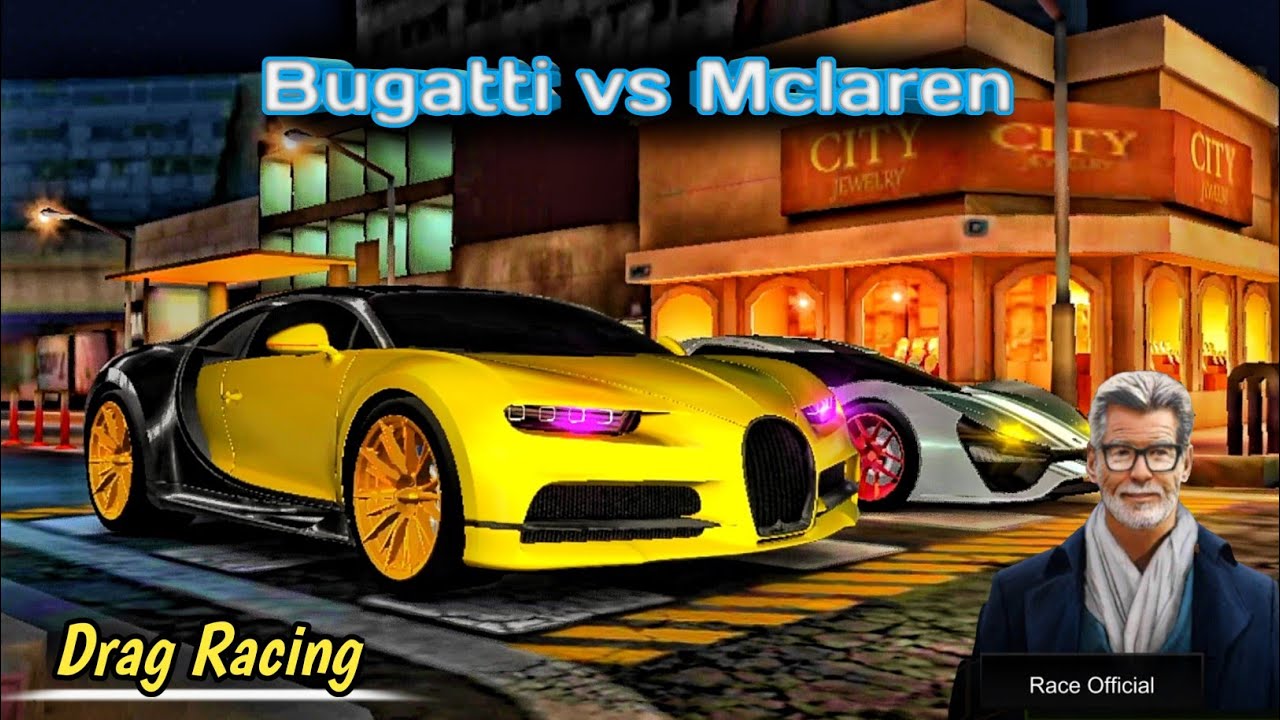GT - Speed Club | Drag Racing - Bugatti VS Mclaren - Android Gameplay