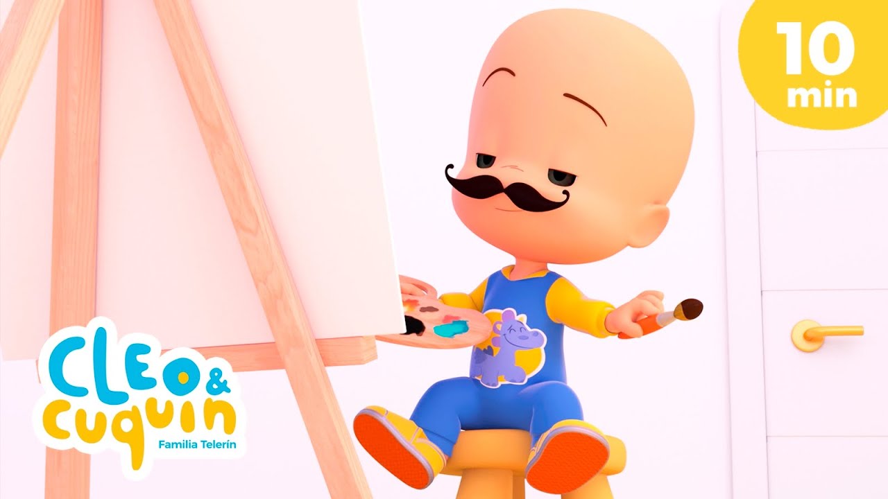 ¡NO QUIERO PINTAR! | Episodios diarios de Cleo y Cuquín